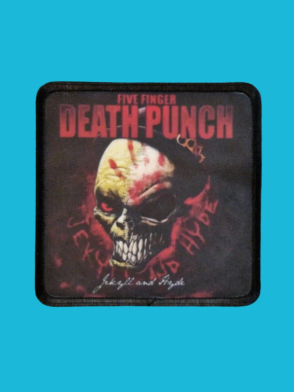 Patch Five Finger Death Punch - Jekyll and Hyde - Imprimé - Carré de 7,5 x 7,5 centimètres